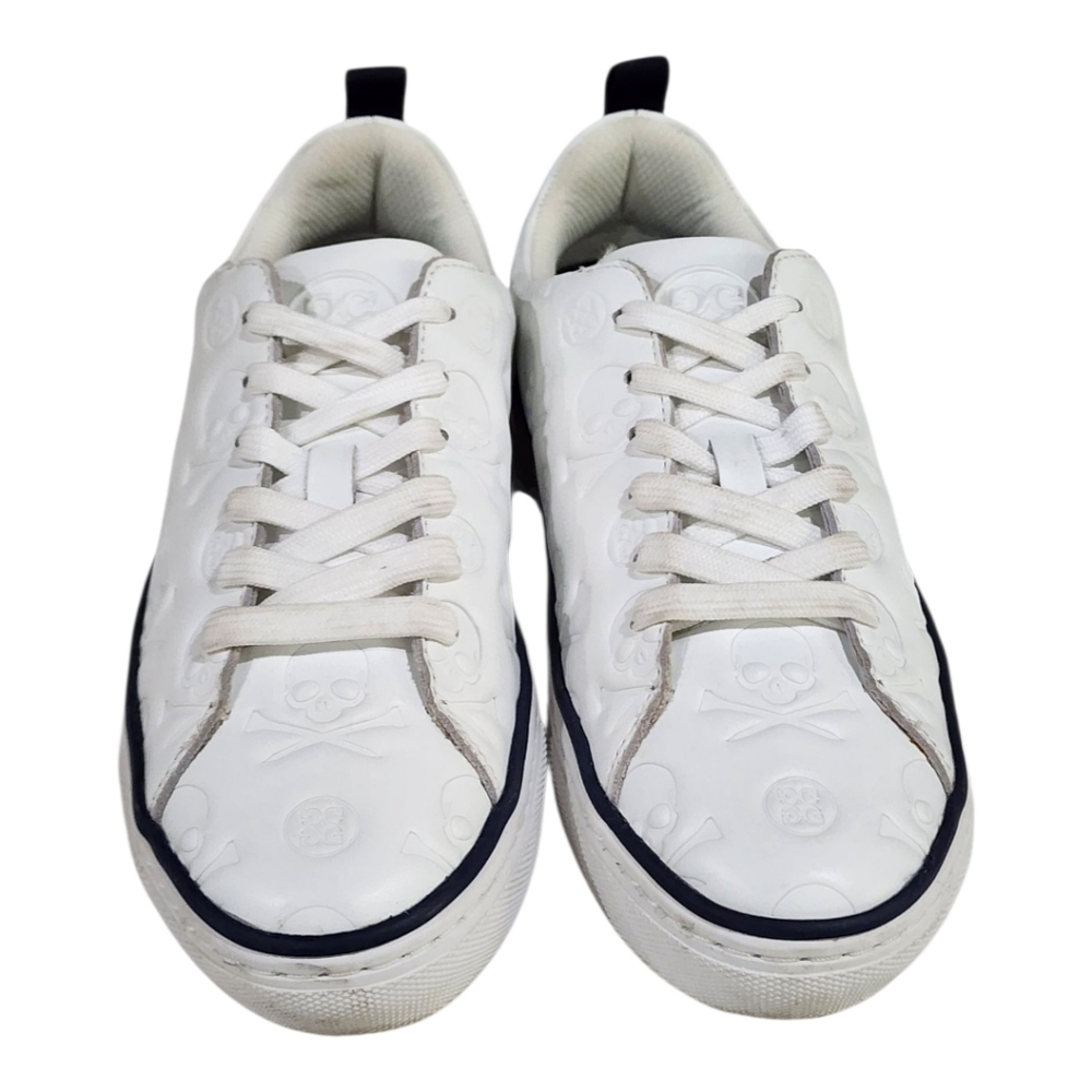 G/FORE White Sneakers with Red Sole - Picture 5 of 16